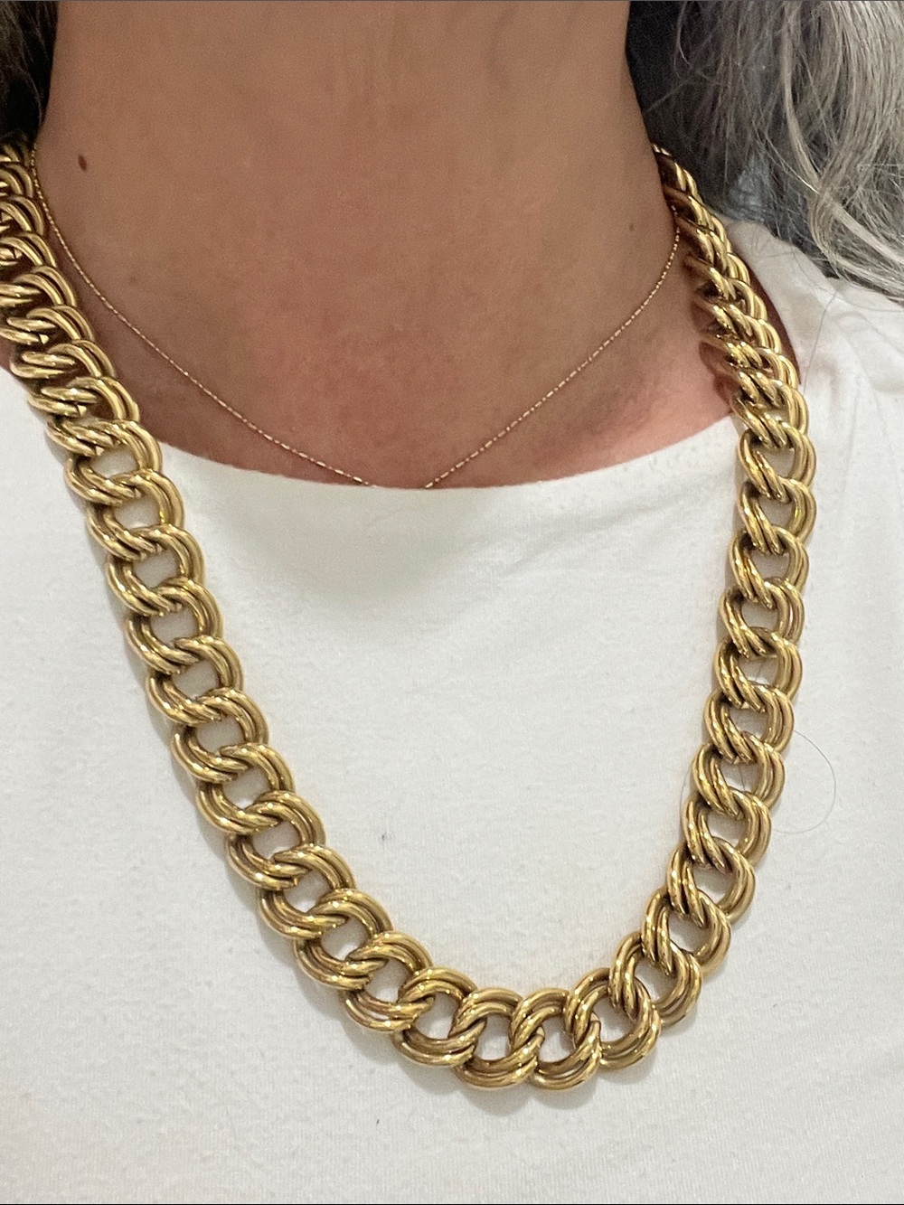 GIVENCHY Gold Chain Link Women’s Necklace